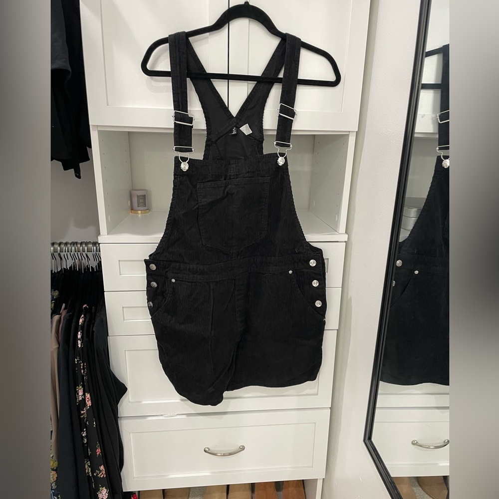 H&M black jumper dress